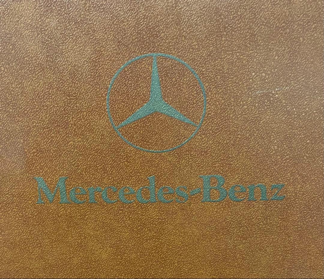 メルセデスベンツ 車検証ケース ブラウン 24時間以内発送