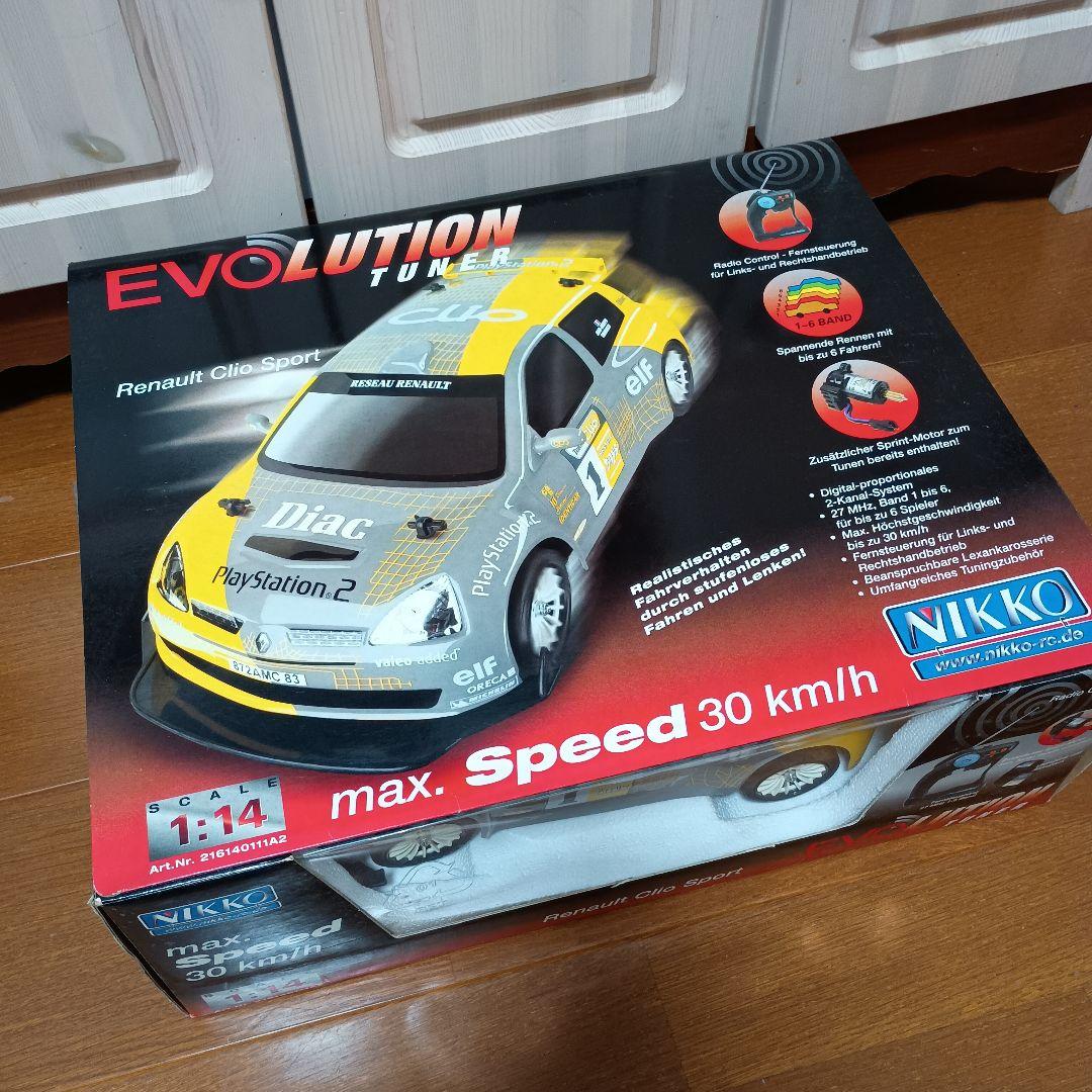 NIKKO Renault Clio Sport ラジコンカー 1/14
