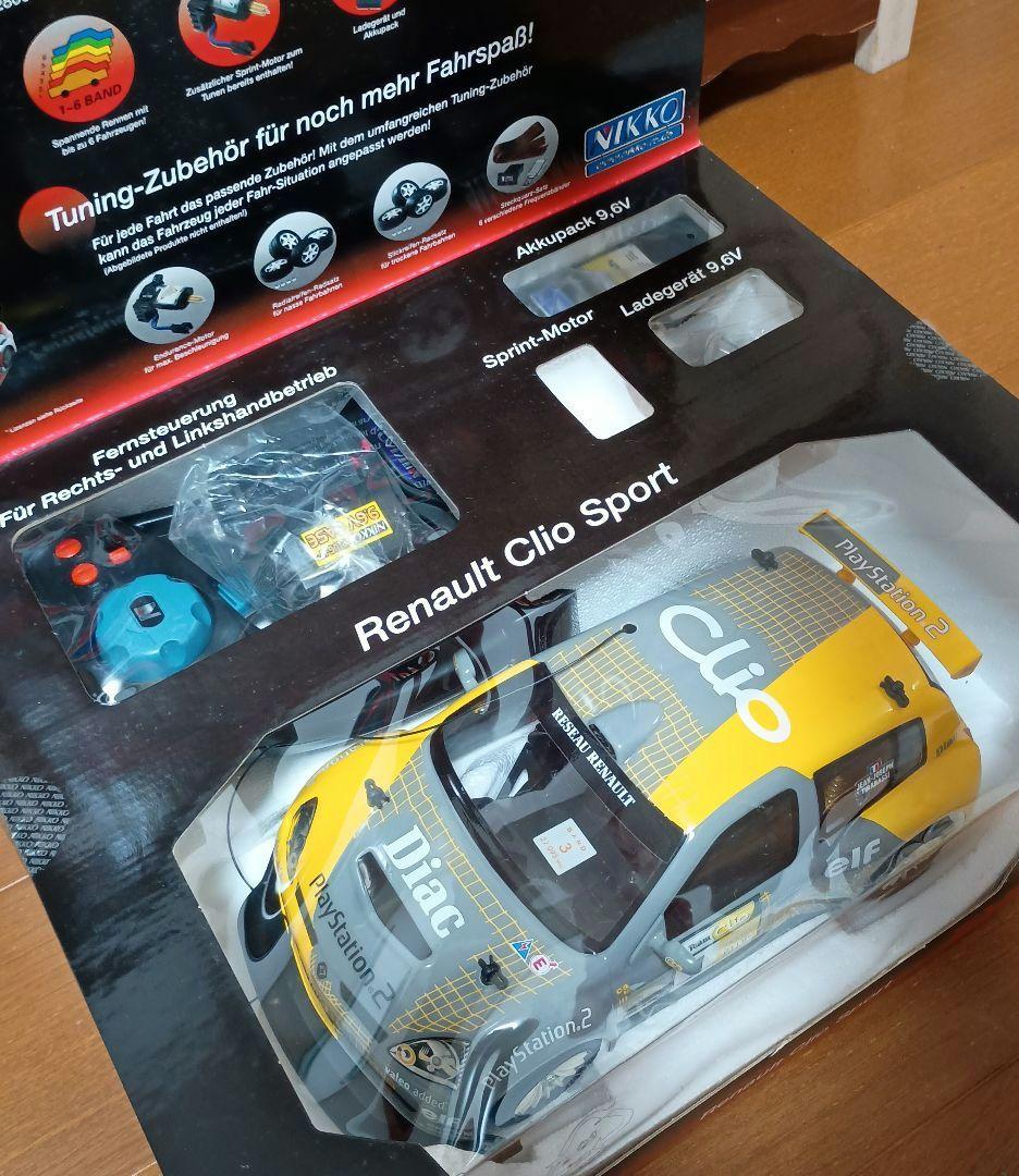 NIKKO Renault Clio Sport ラジコンカー 1/14