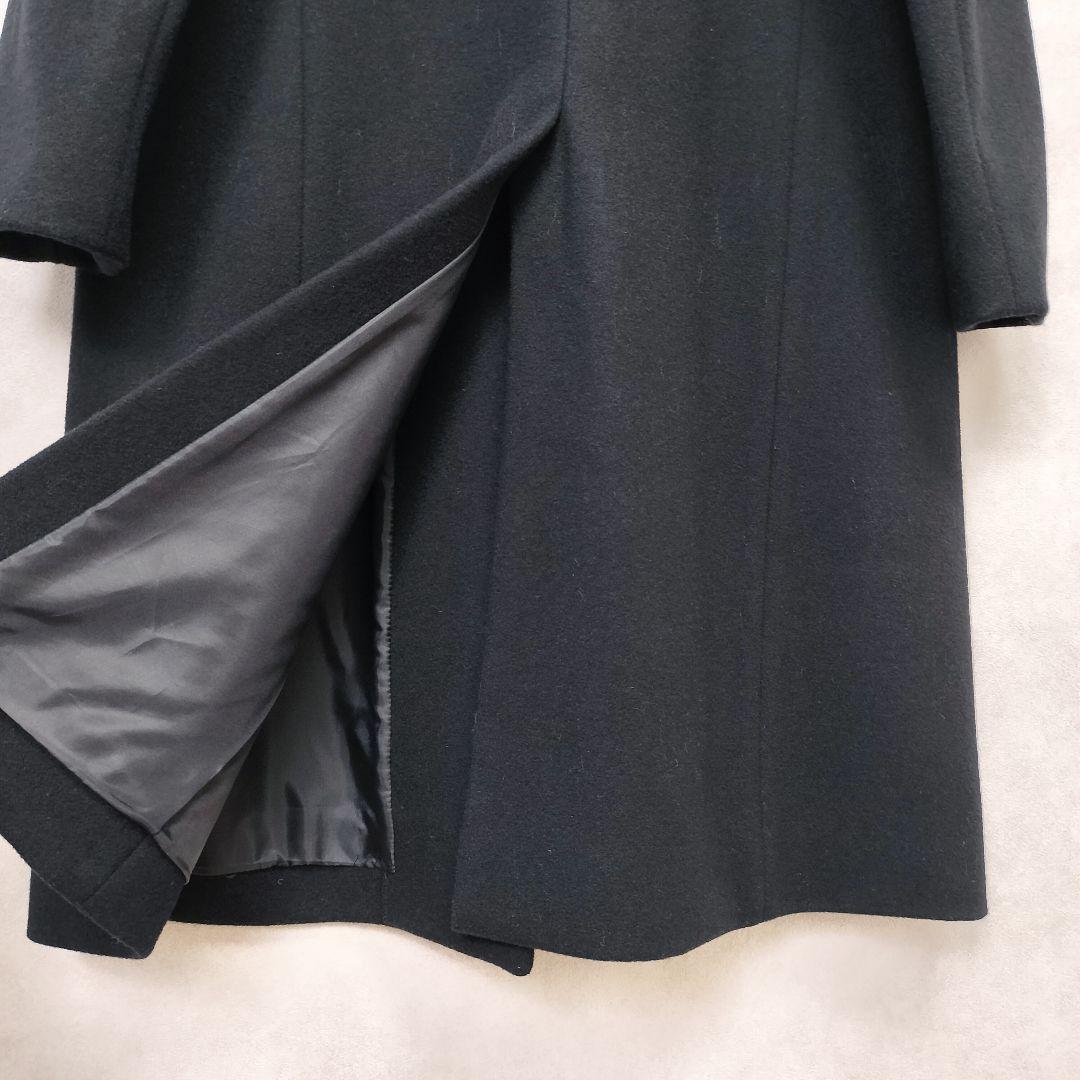 美品✨ジャンポールゴルチエ まち針刺繍 チェスターコート ブラック ウール