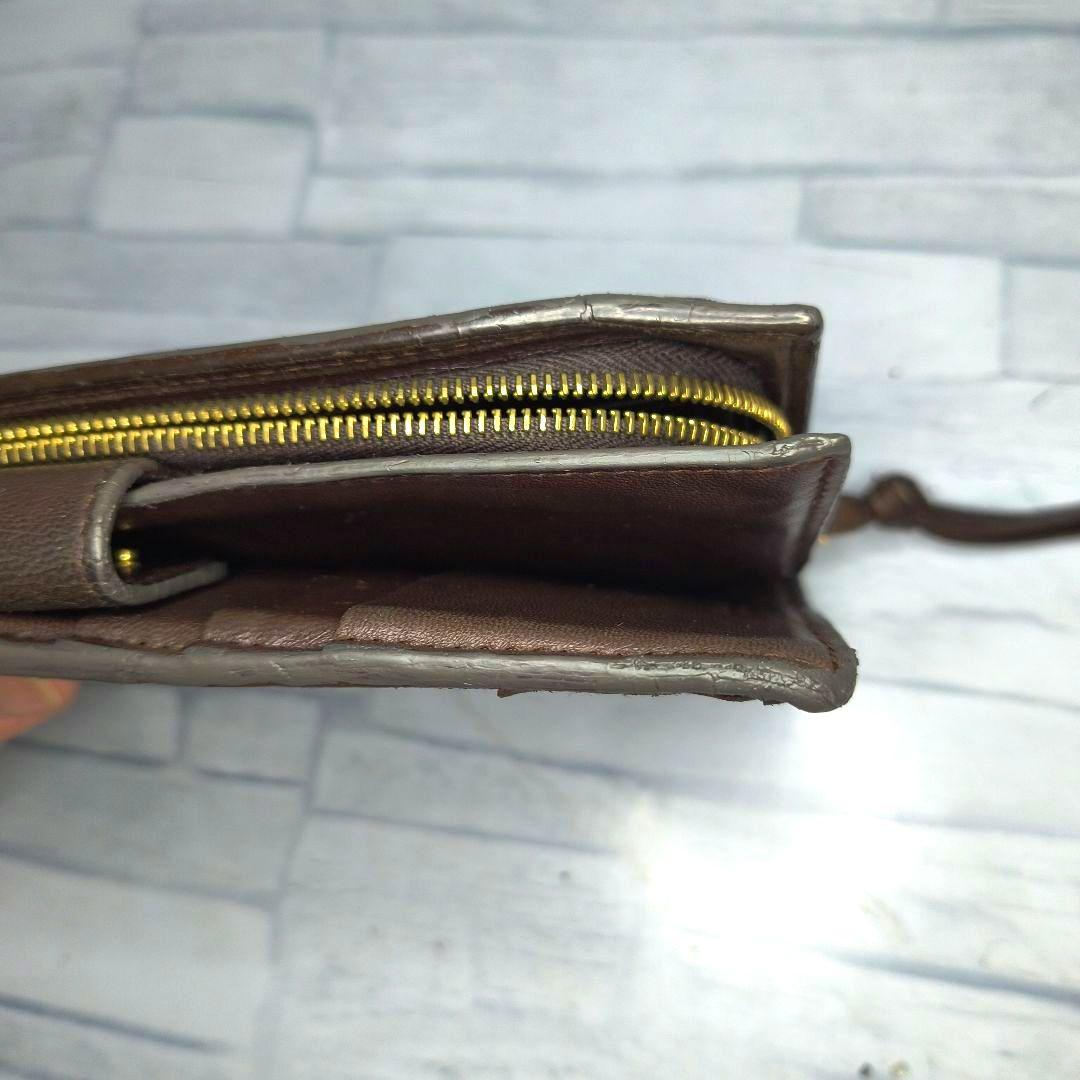 て*き様 BOTTEGA VENETA ブラウン　レザー イントレチャート 二つ