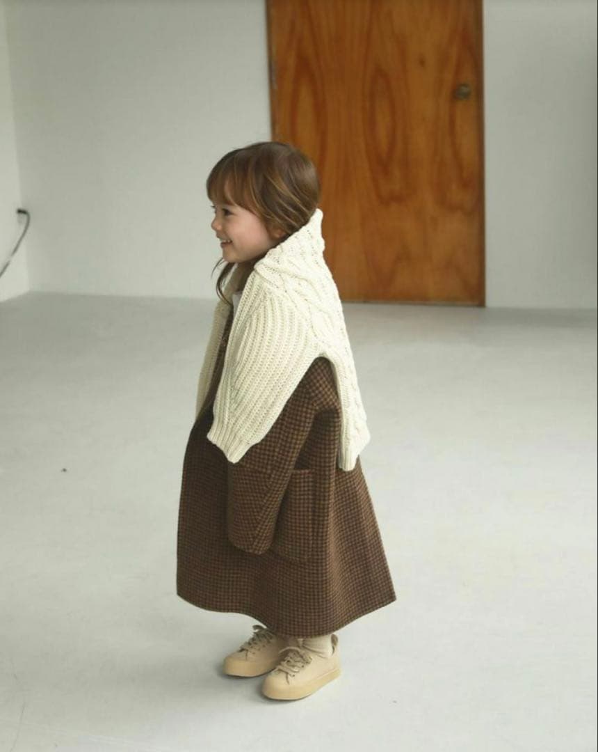 コート TODAYFUL Over Check Coat (KIDS)