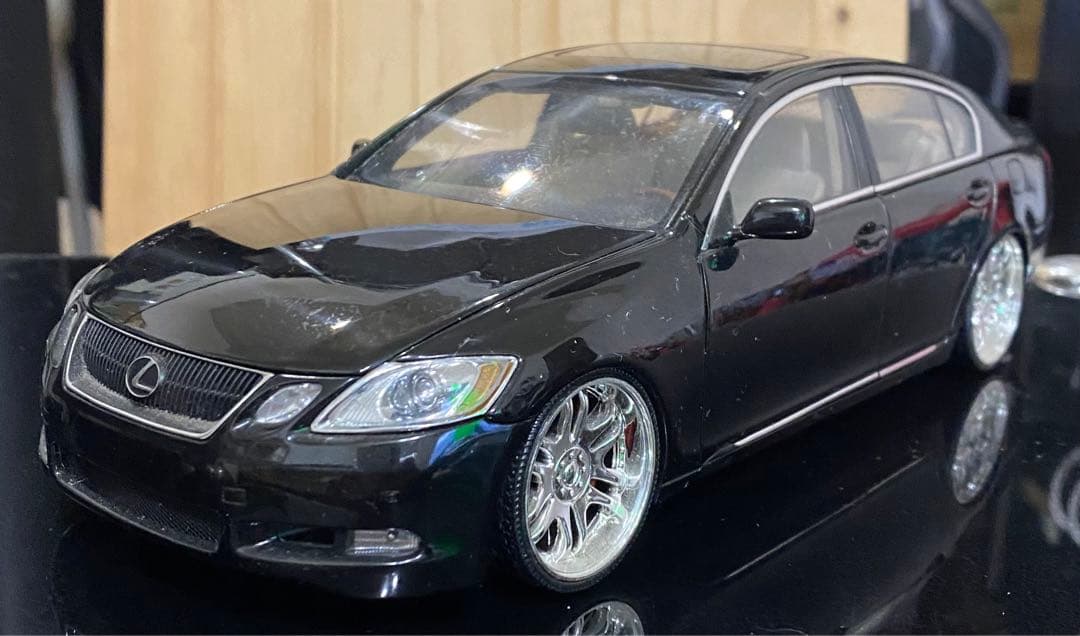 入手困難　希少　レア　レクサス　GS430 1/18 カスタム