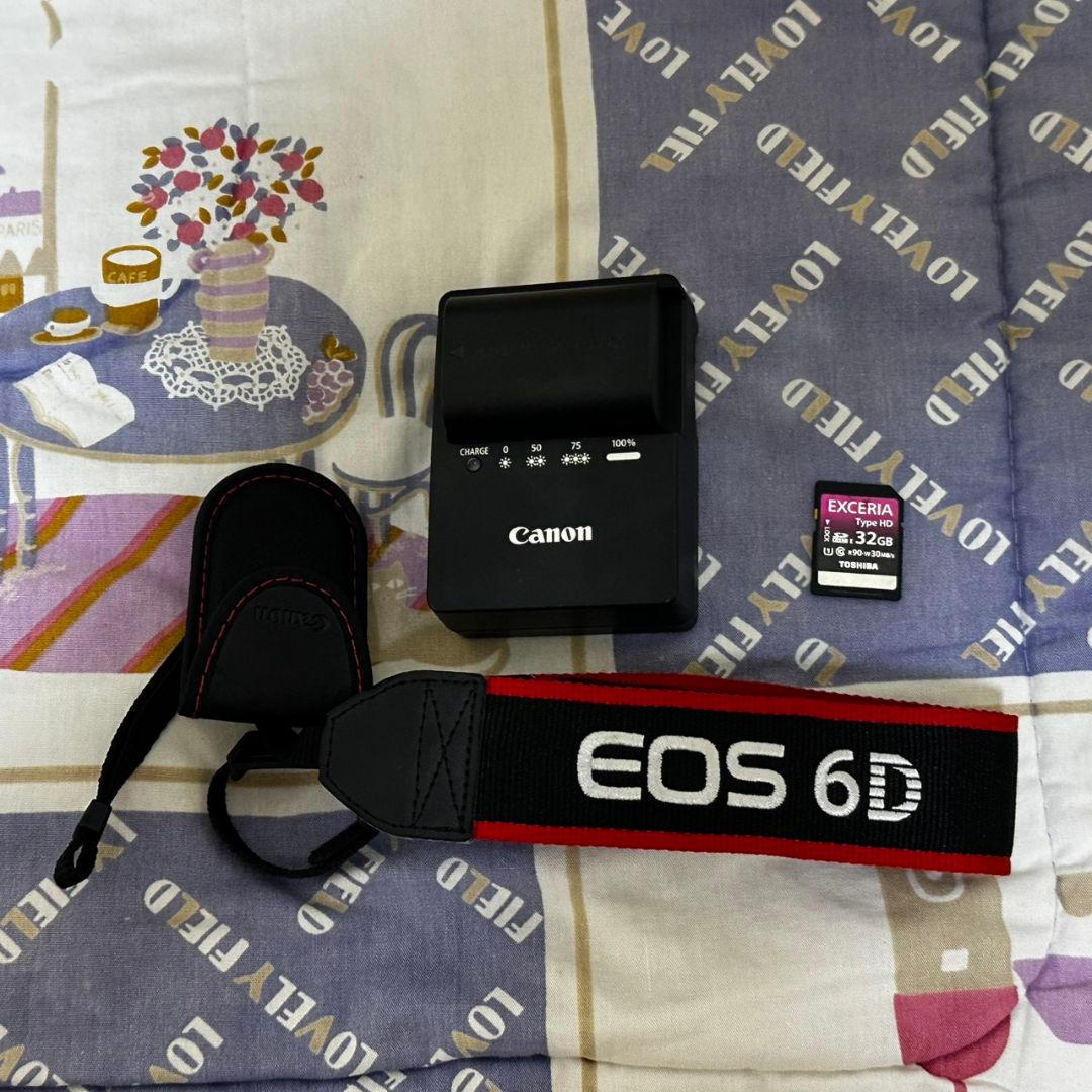 【期間限定価格】Canon EOS 6D EF ズームレンズ 2種、SDカード付