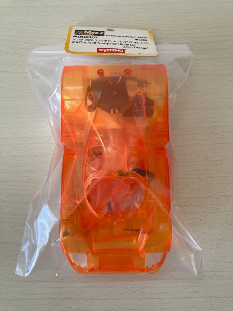 京商　ミニッツ　ボディ　MAZDA 787B クリアオレンジ
