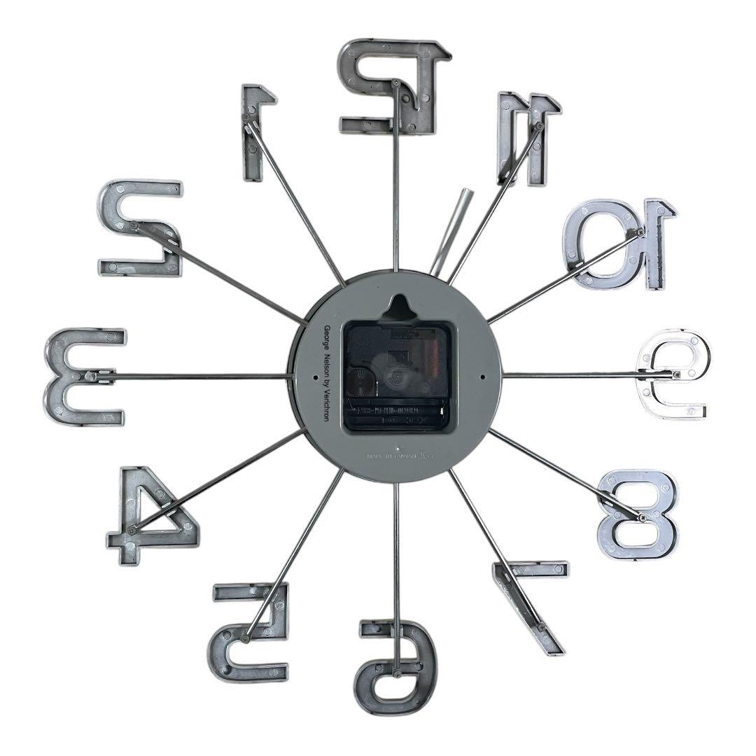 ジョージネルソン フェリス・ウォール・クロック おしゃれ 壁掛け時計 北欧