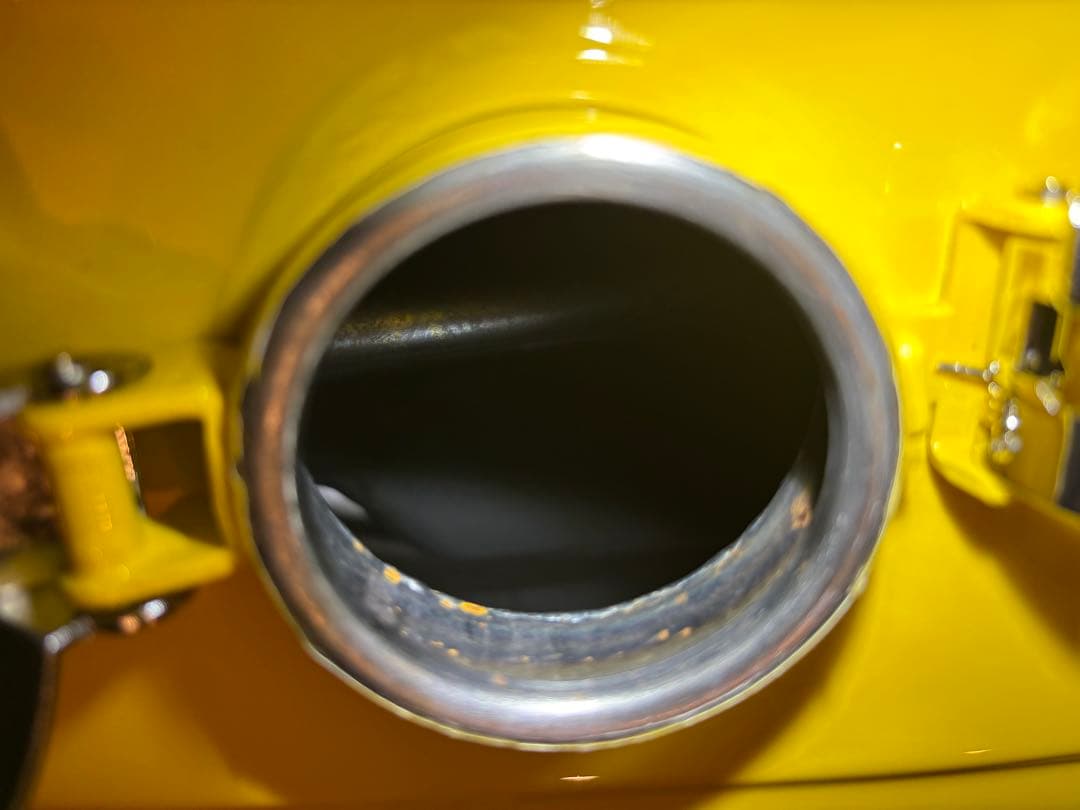 HONDA cb400f タンク イエロー