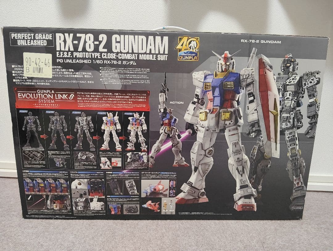 PG UNLEASHED RX-78-2 GUNDAM　新品未開封