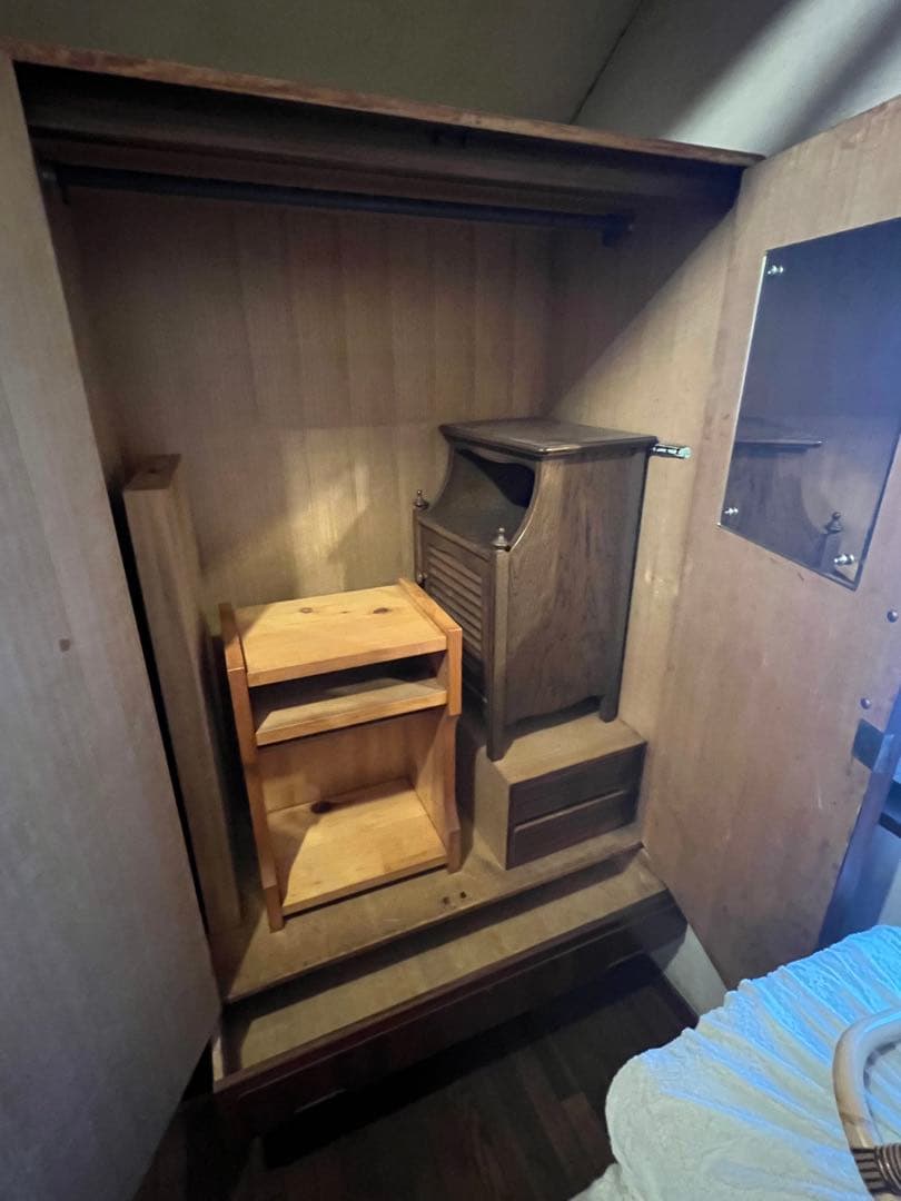 昭和レトロ　和洋箪笥　凄い杢　味のあるアンティーク　古材　最終赤字大処分！！