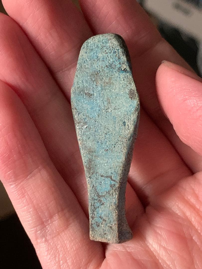 古代エジプト　出土　ファイアンス製　ウシャブティ　ガンダーラ　ホルス　スカラベ