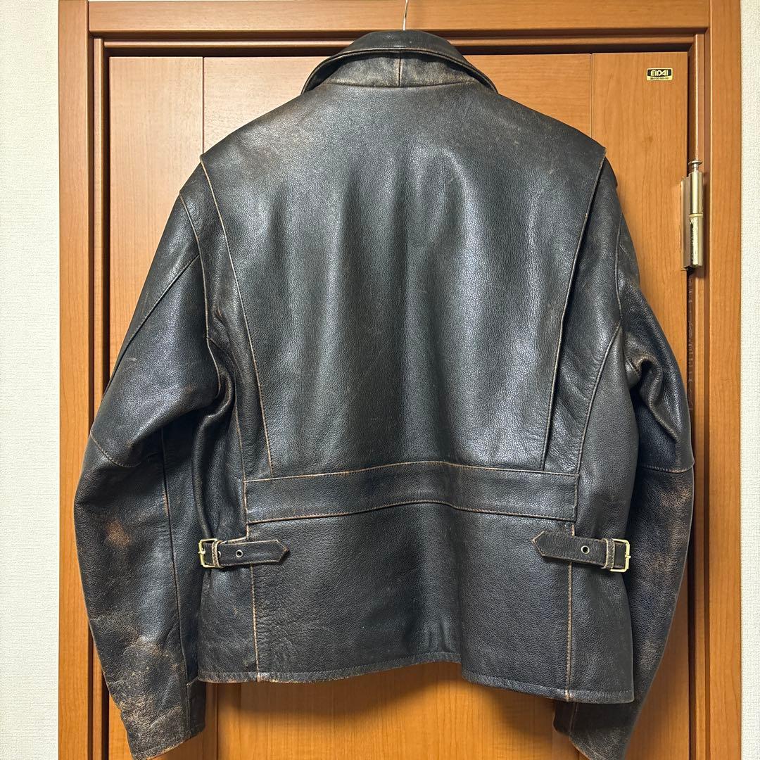 中田商店 morgan productions シングル レザージャケット