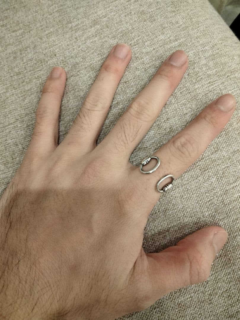 は*ん様 エルメス　ナウシカ　リング　指輪　19号程度
