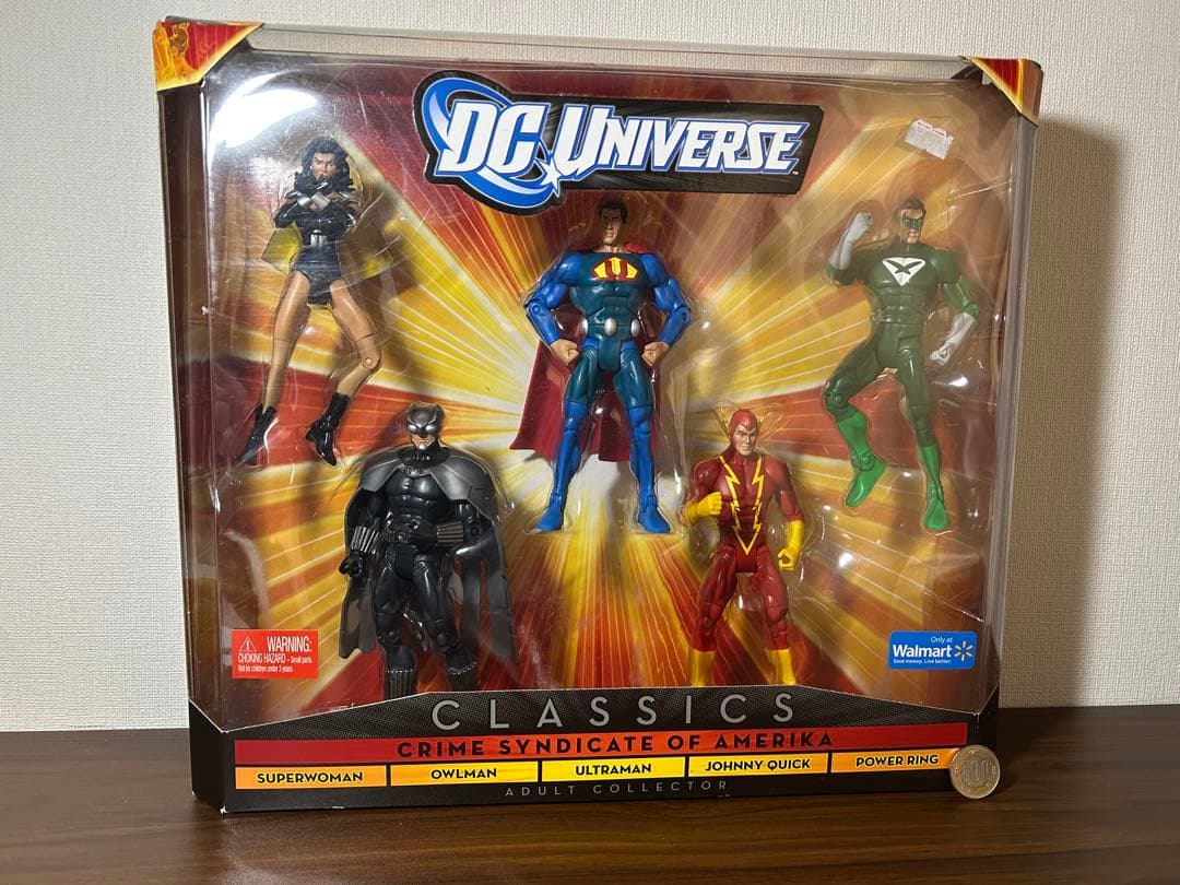 マテル　dcユニバース　クライムシンジケート　5体限定セット