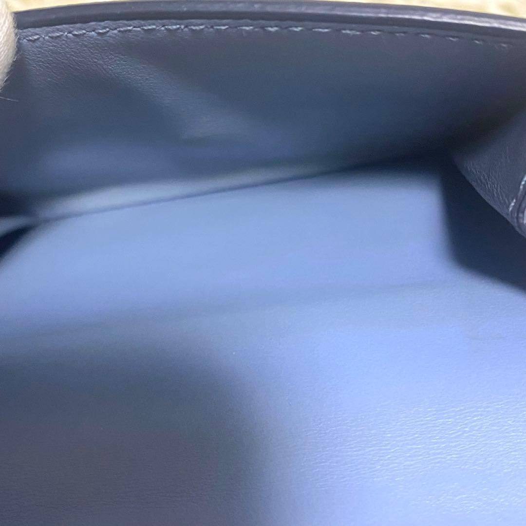 美品✨ PRADA プラダ 三つ折り財布 リボン サフィアーノ ミニレター