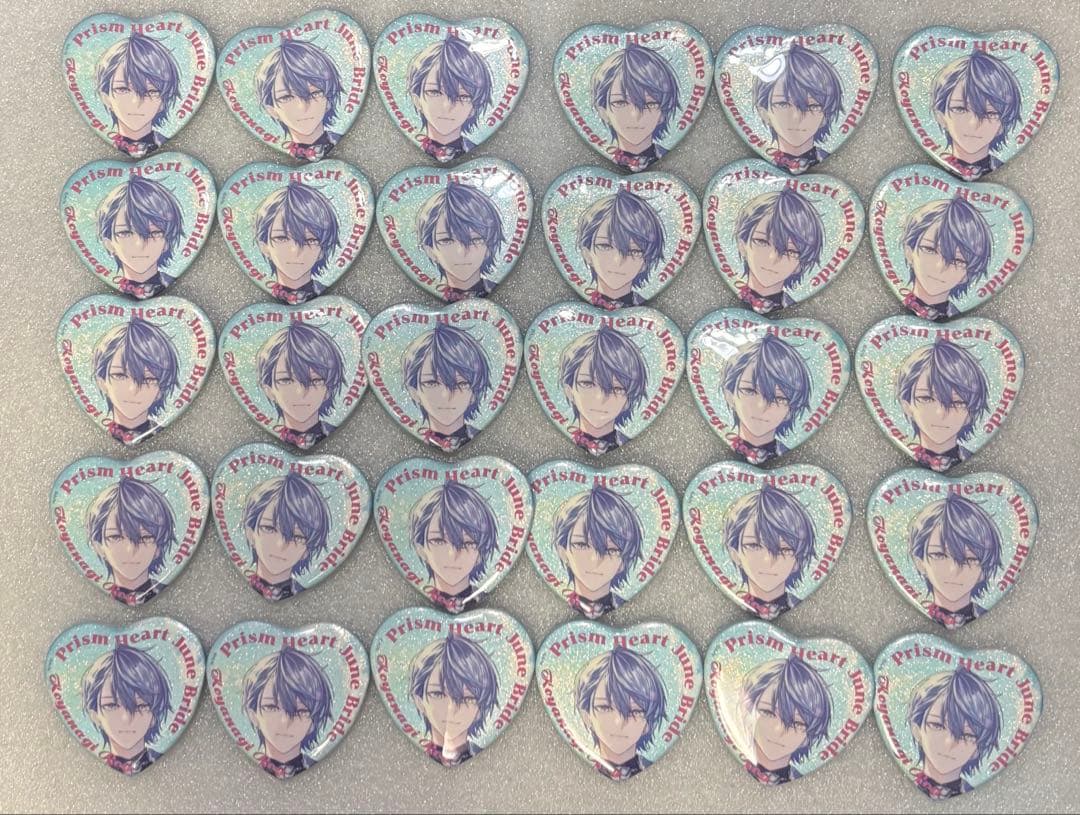 にじさんじ 小柳ロウ ジューンブライド ジュンブラ 缶バッジ30点