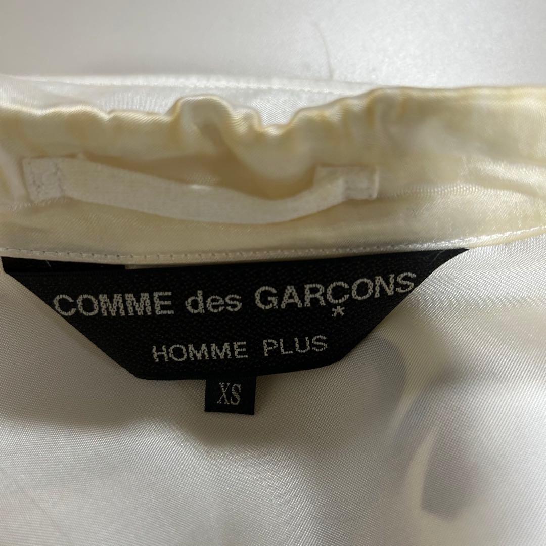 コムデギャルソン オムプリュス キュプラコーチジャケット　22SSサイズXS