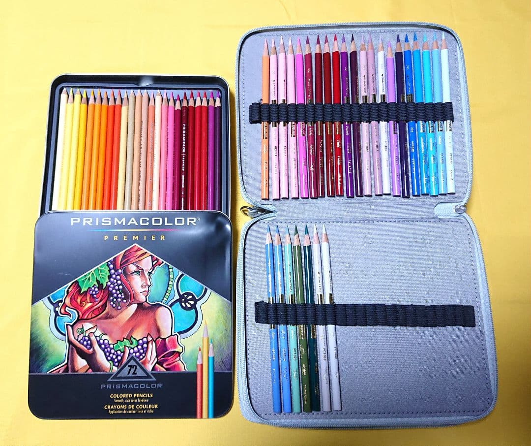 プラズマカラー 72色 ＋ 28色 全100色 100本収納ケース付き