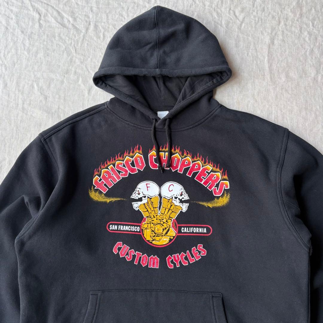 USA製 フリスコチョッパーズ FRISCO CHOPPERS パーカー L