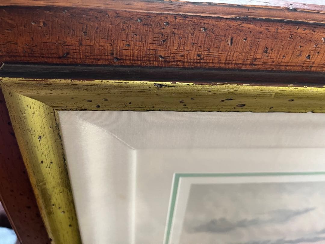 版画　ミッシェル・ドラクロワ　ゴルフ