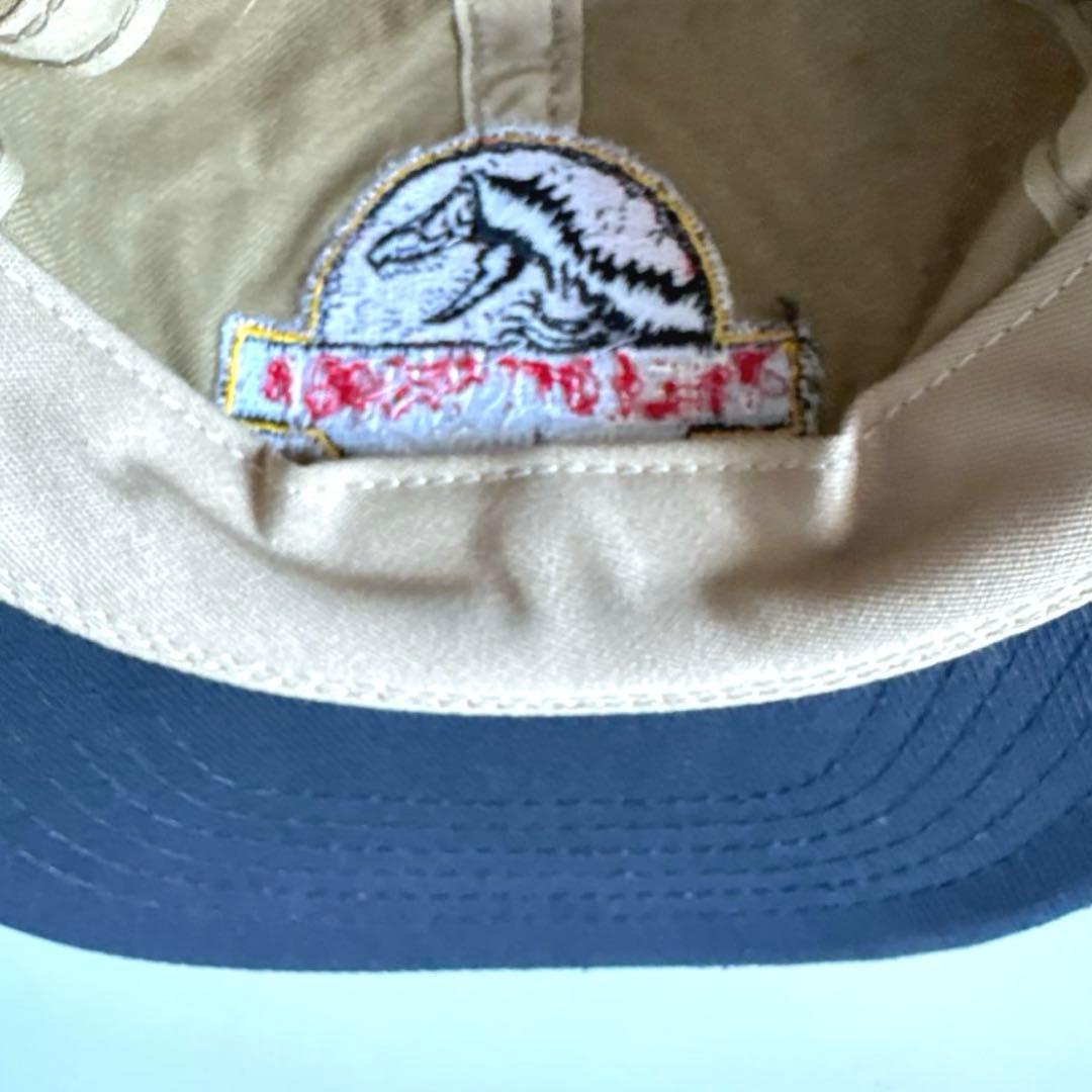 ジュラシックパーク　アジャスタブルキャップ　90sビンテージ　ユニバーサル　映画