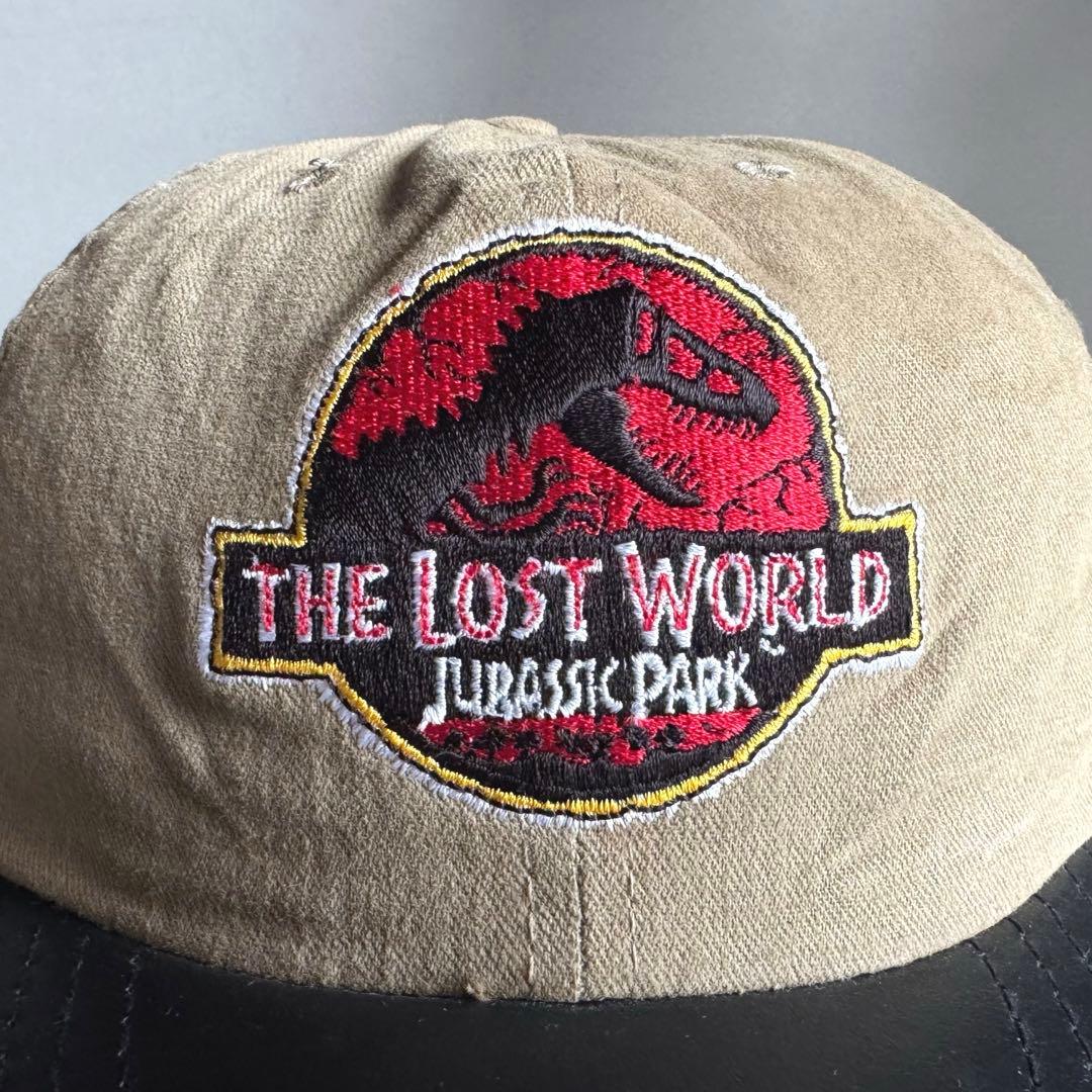 ジュラシックパーク　アジャスタブルキャップ　90sビンテージ　ユニバーサル　映画