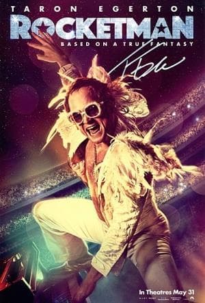 タロン・エガートン　 証明書付き　直筆サイン入りフォト　　 ロケットマン