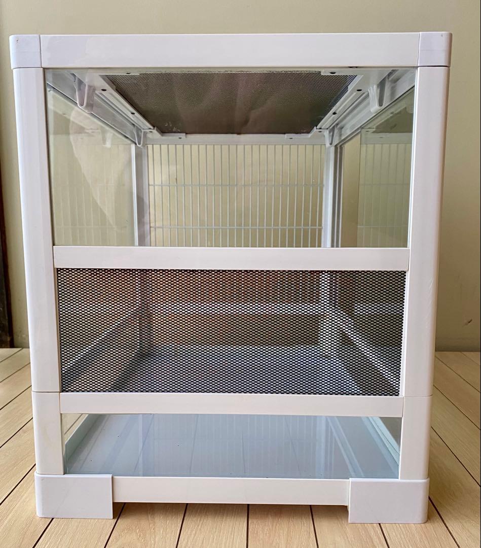 パンテオン　ホワイト　WH４５３５ REPTI WILD 爬虫類　小動物　ゲージ