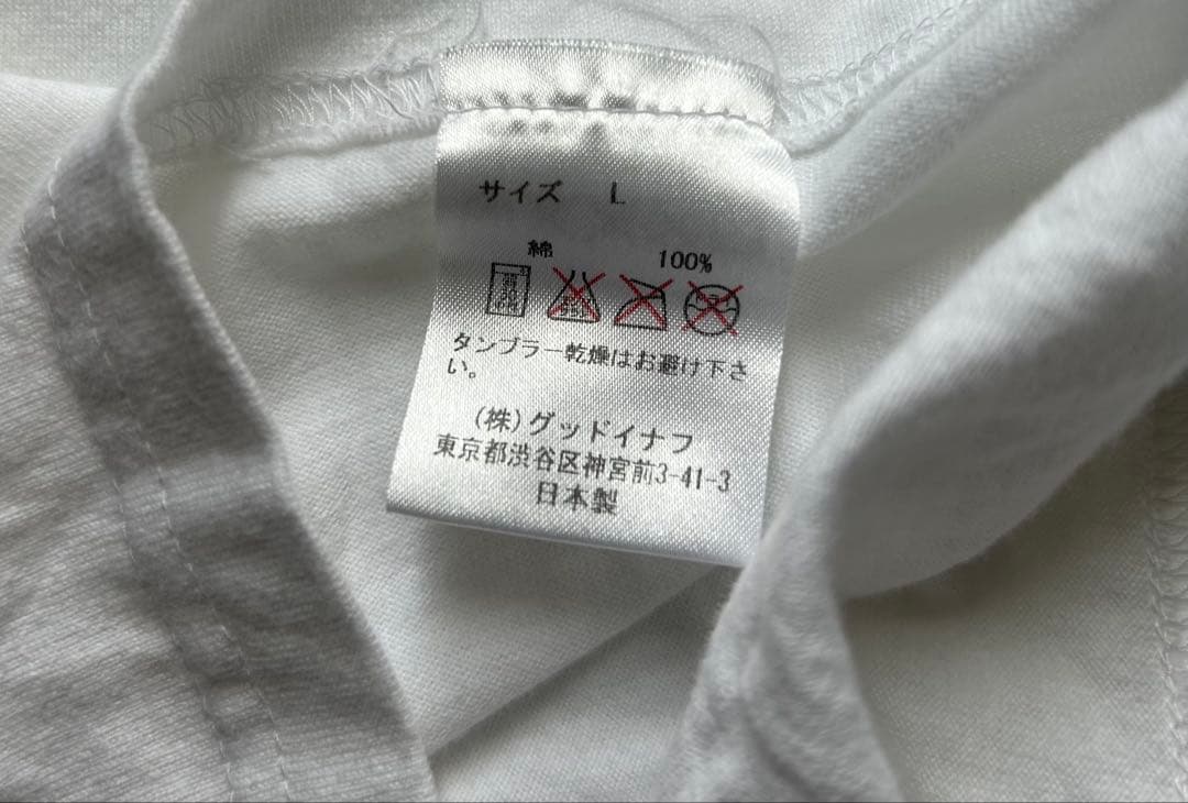 K*9様 GOODENOUGH Ｔシャツ Lサイズ