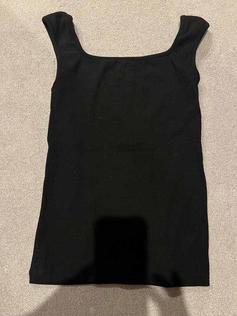 ロンハーマン　Bare Rib Tank Top タンクトップ　ブラック　XS