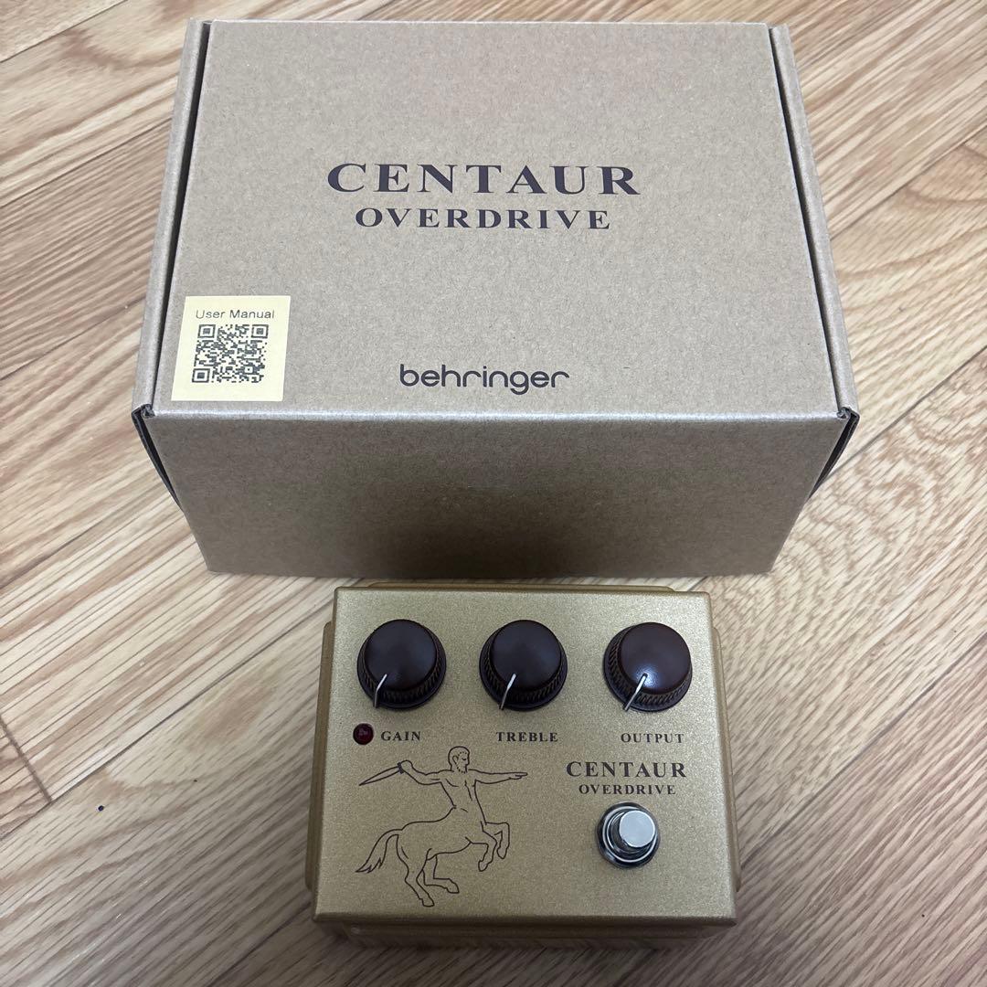 初期デザイン　behringer CENTAUR OVERDRIVE