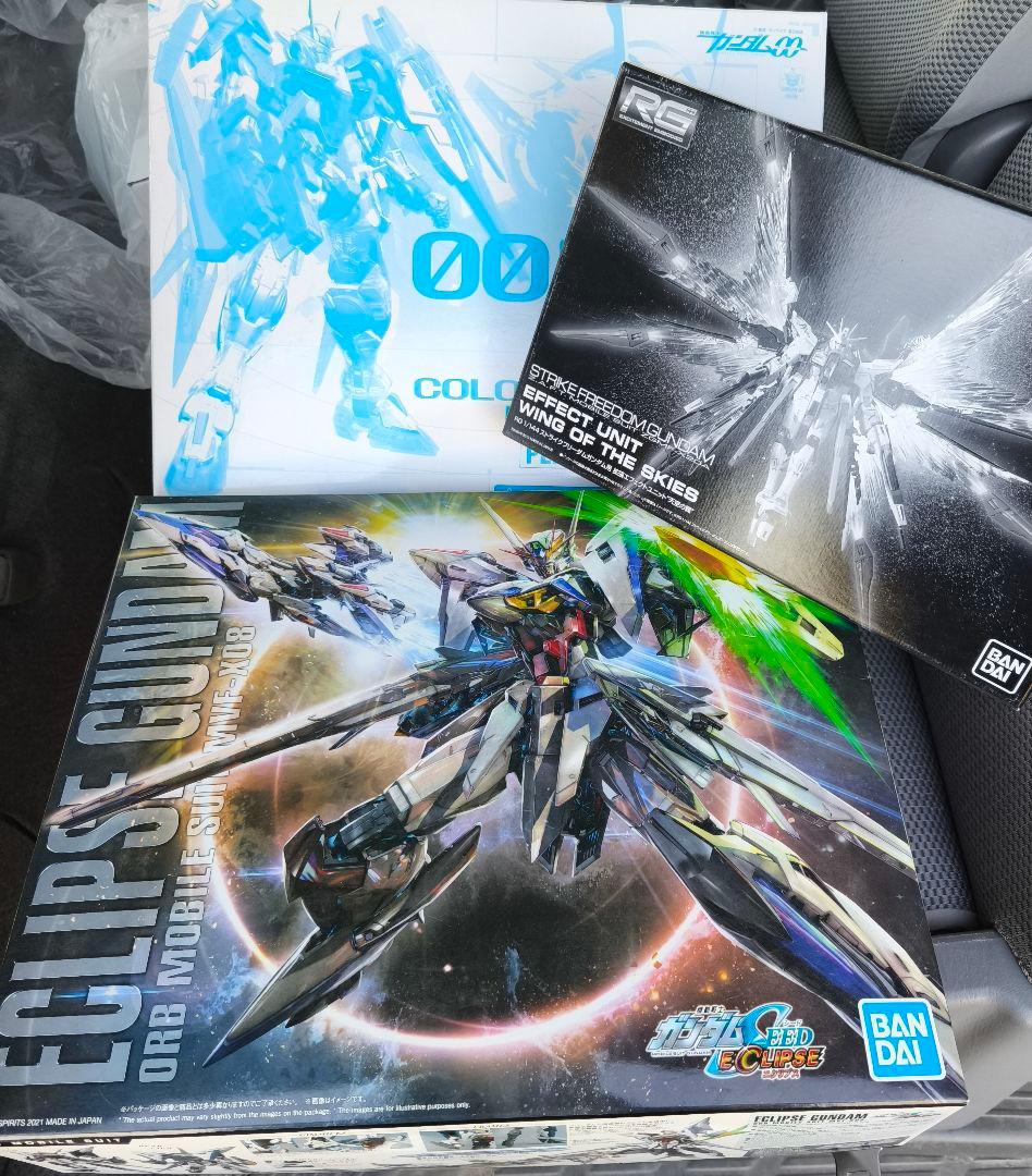 MG エクリプスガンダム　PG ダブルオーライザー(初回購入特典) オマケあり