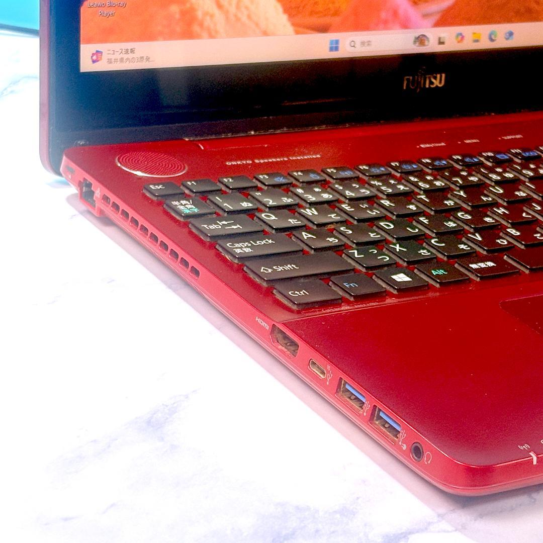 美品☆タッチパネル・Corei7・8GB・SSD・ブルーレイ・ノートパソコン