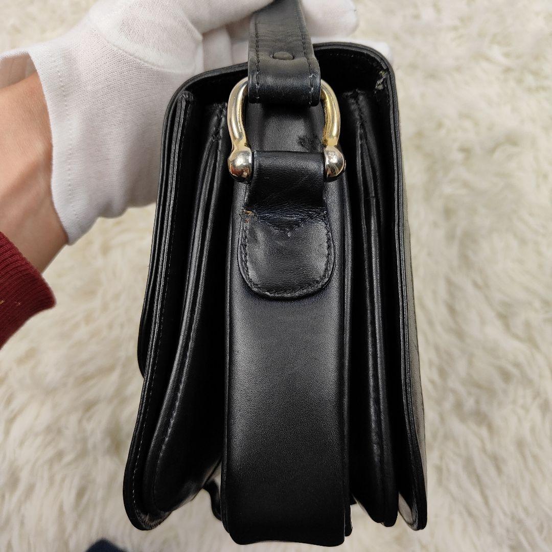 本日限定価格　セリーヌ　ハンドバッグ　ワンショルダー　Cマカダム　馬車　4室