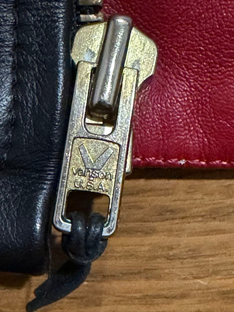 vanson バンソン　希少ステッチスター　サイズ38