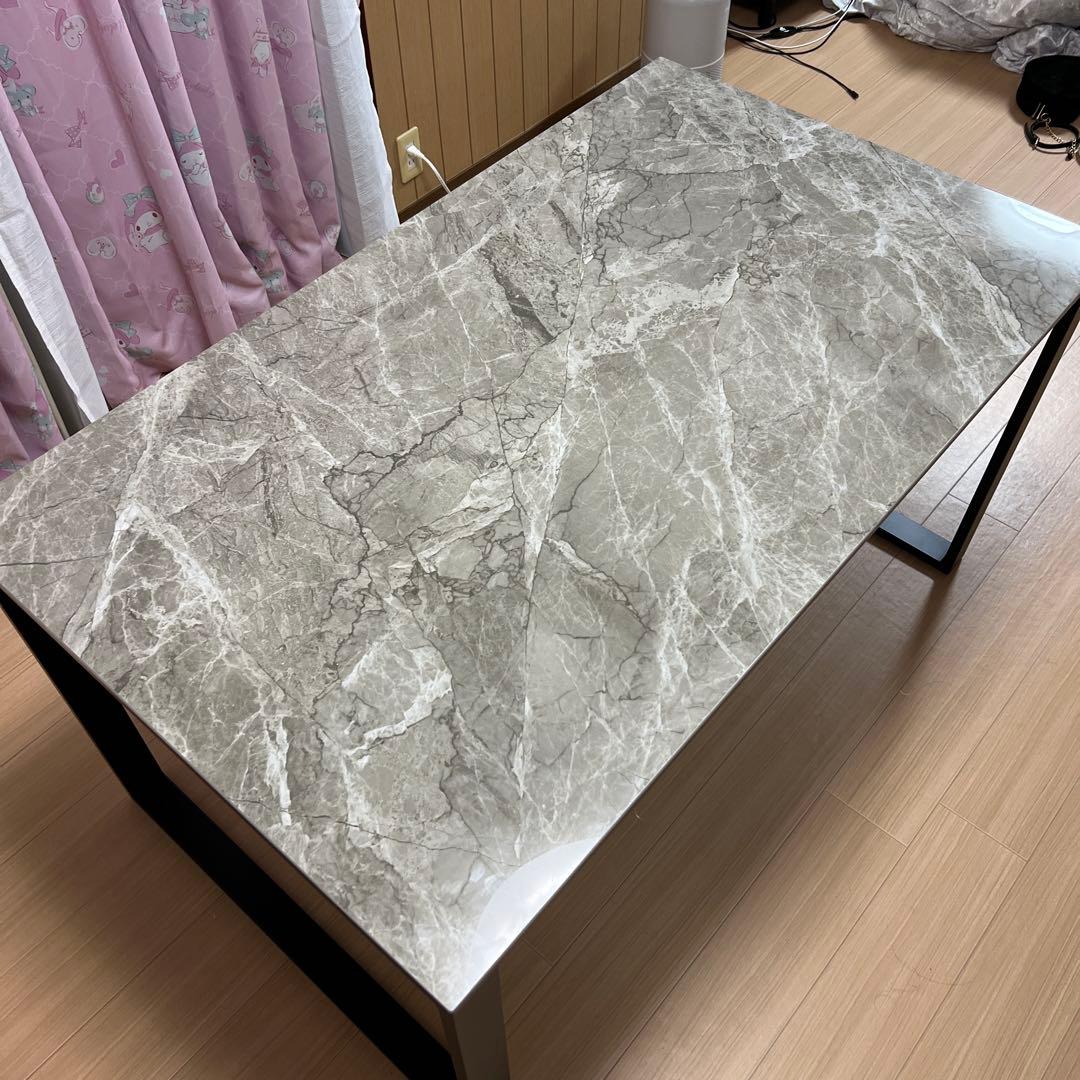 ニトリ セラミックダイニングテーブル 135