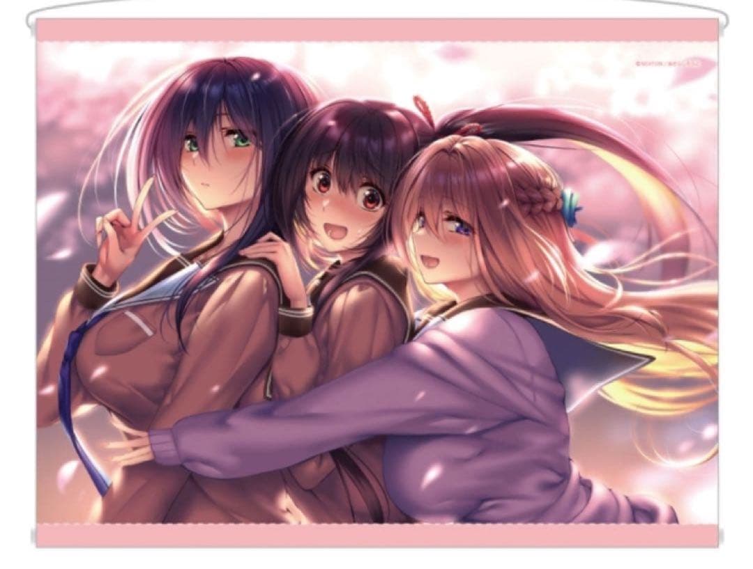 ピロ水　アマカノ　アマカノ2 マスターアップ　B2Wスエードタペストリー