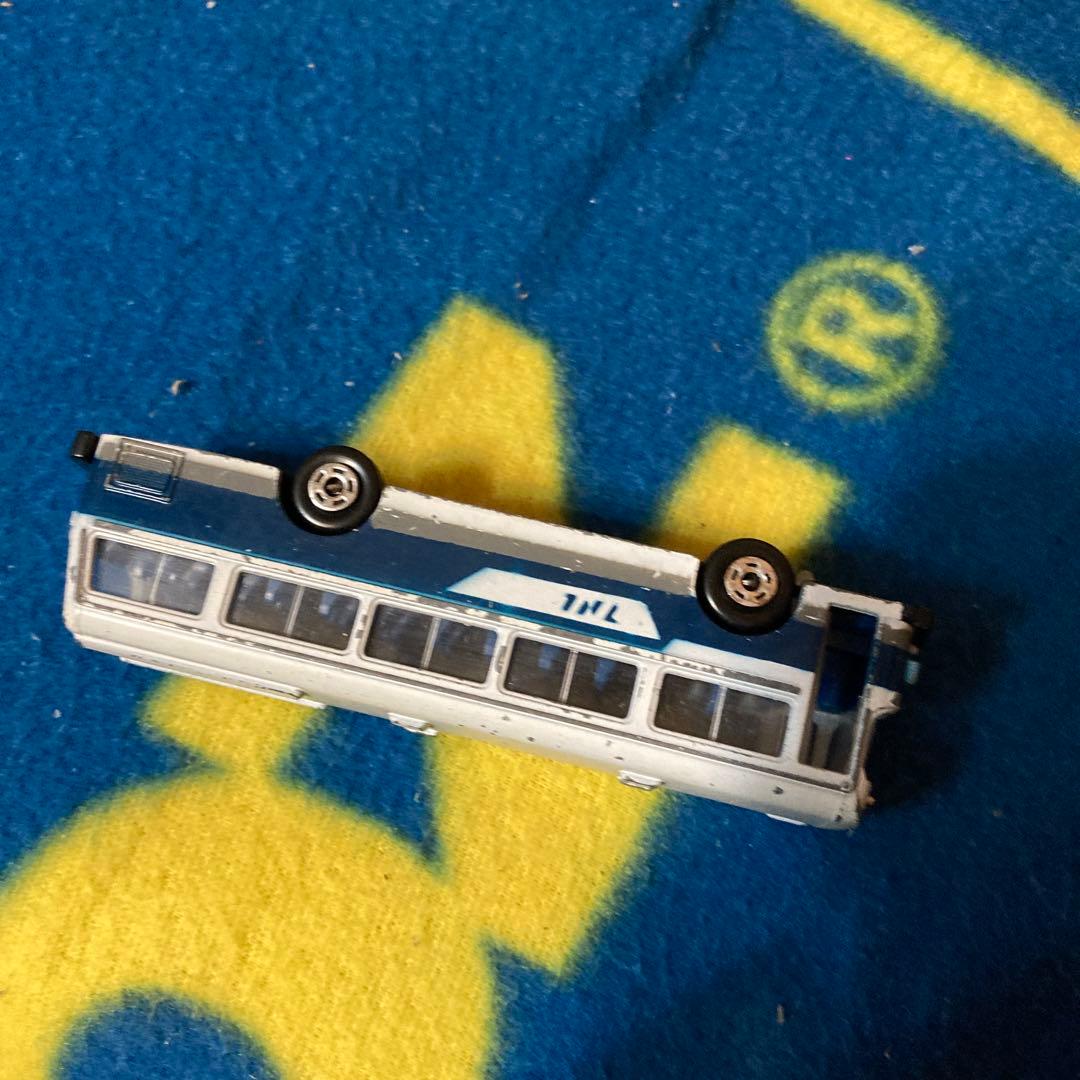 レア　ミニカー　バス　ダイカスケール　ニシキ