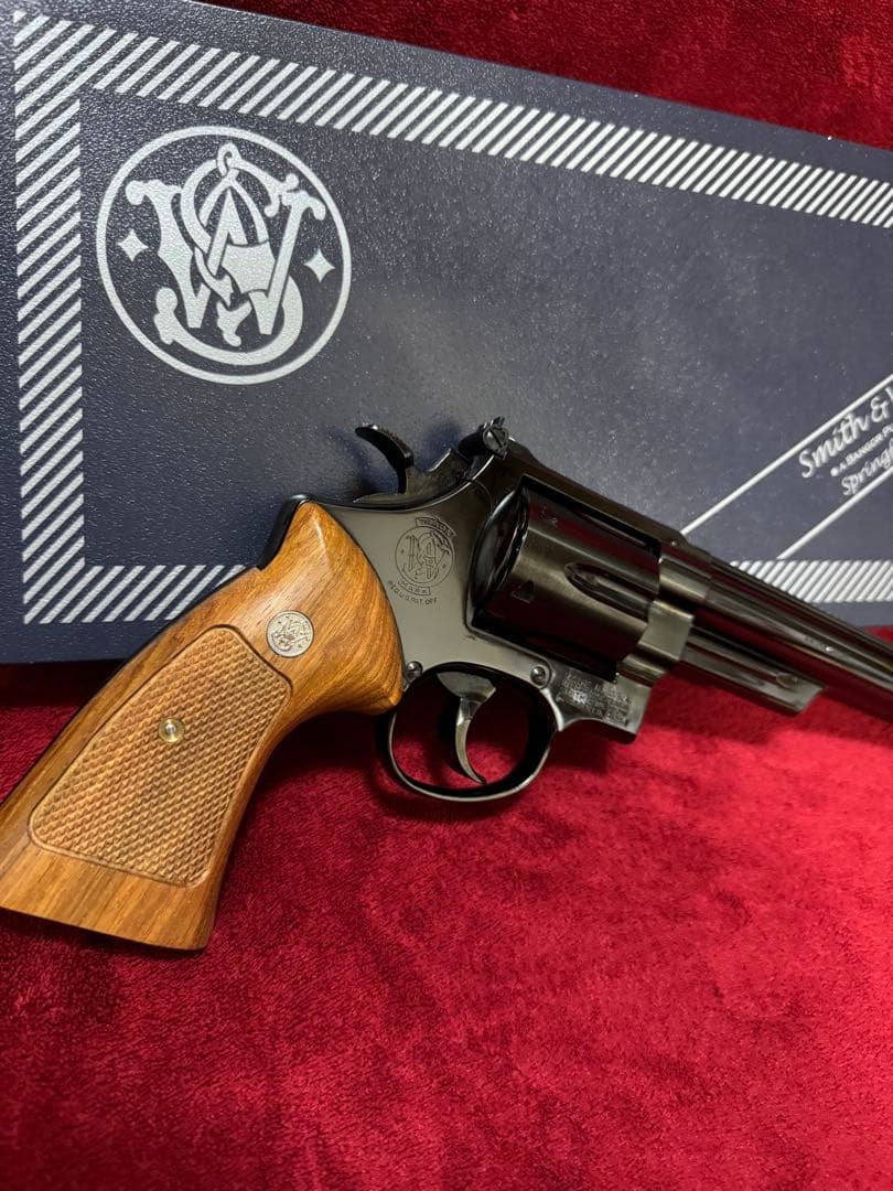 タナカ S&W M29 トラビスモデル　ガスリボルバー 木製グリップ