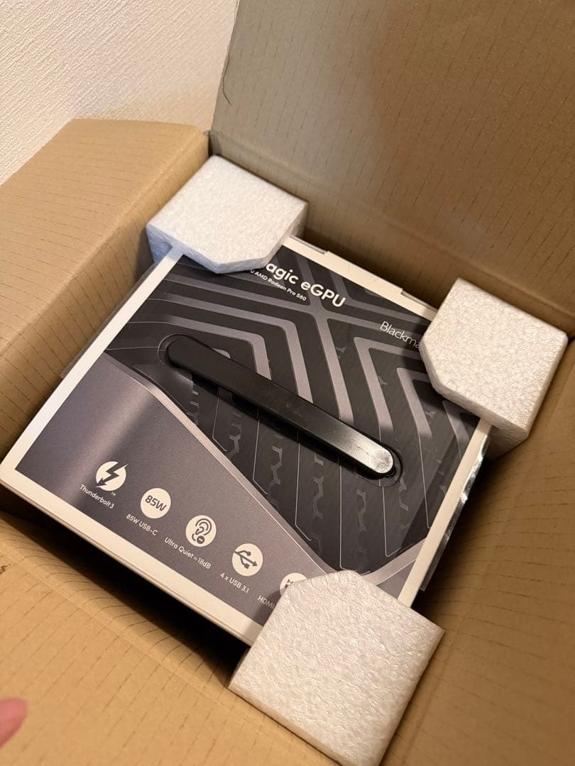 【美品】 Blackmagic egpu RX580「送料込み」