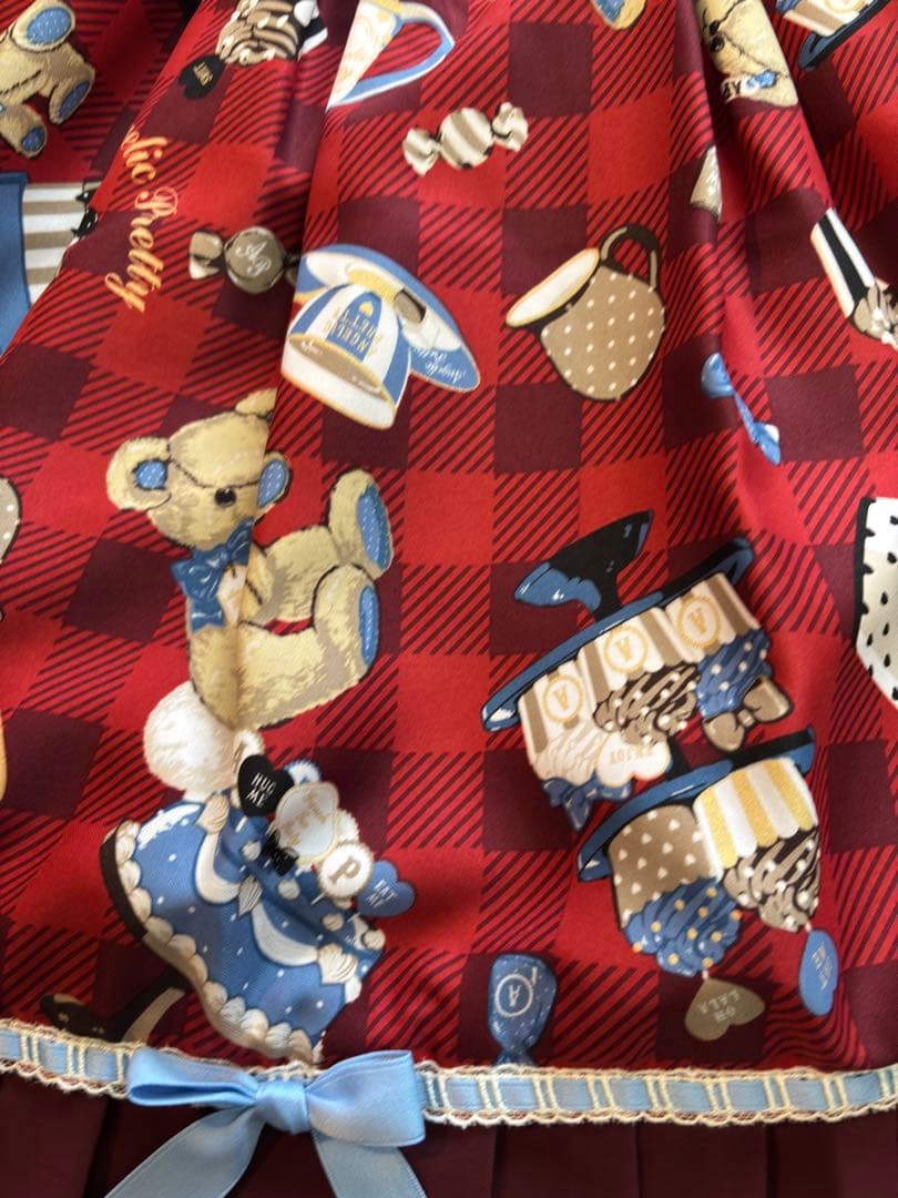 Angelic Pretty／夢見るプレゼントスカート&カチューシャ未使用