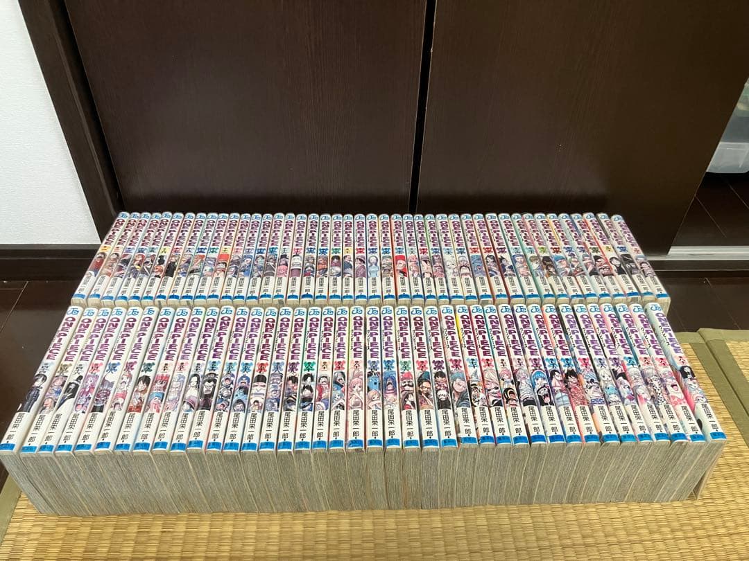 【美品】ワンピース1〜113巻全巻セット　1〜69巻保護フィルム付き（写真5）