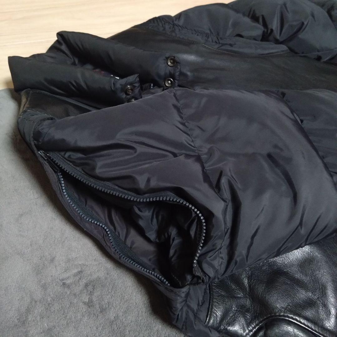 Osa Schott レザー×ダウン 2WAY ジャケット サイズ40