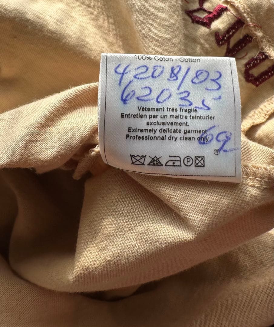 John Galliano ジョン・ガリアーノ 刺繍　タンクトップ