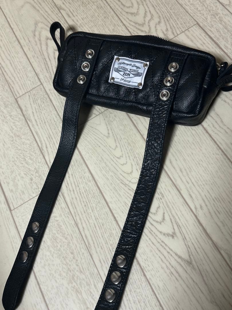 ZON レザー ツールバッグ ポーチ ハーレーダビッドソン バイカー