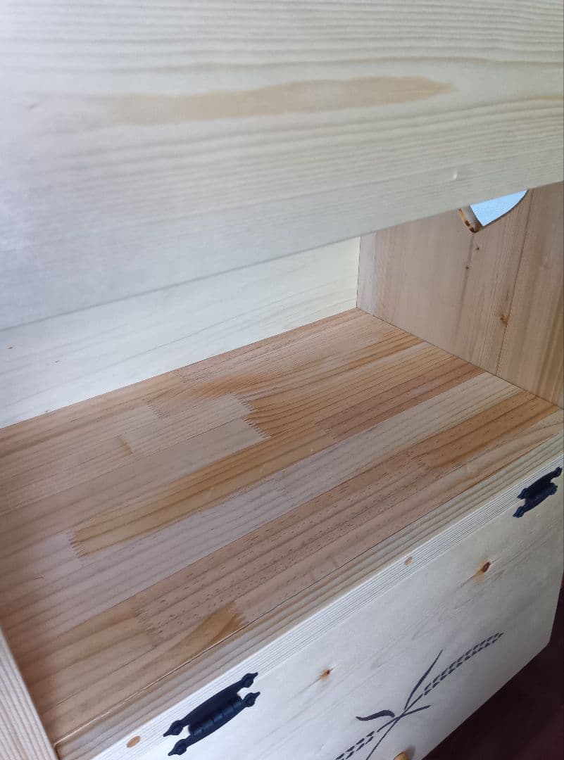 カントリー家具風スリッパラック