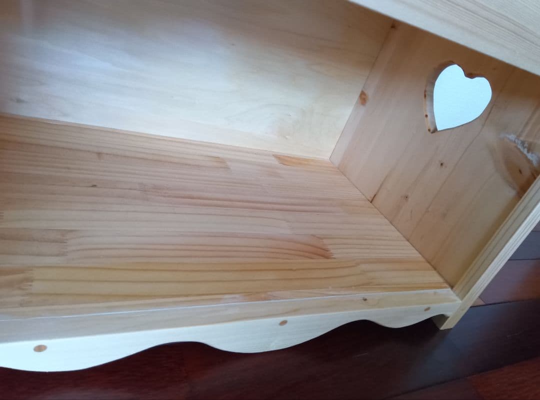 カントリー家具風スリッパラック