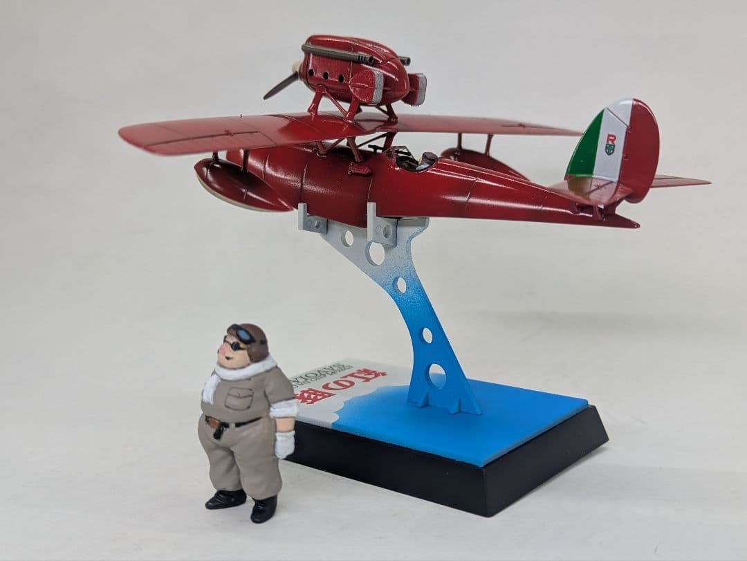 紅の豚　1/72 サボイア3種　プラモデル完成品