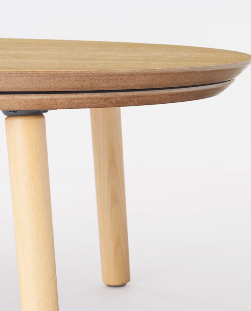 MUJI 無印良品 楕円こたつ (大)ナチュラル MJ-KD1-N ローテーブル