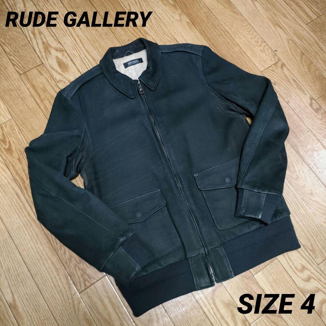 RUDE GALLERY ルードギャラリー ヌバックA-2 レザージャケット