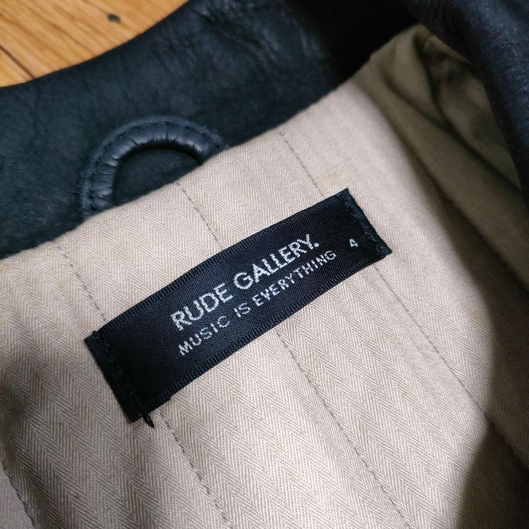 RUDE GALLERY ルードギャラリー ヌバックA-2 レザージャケット